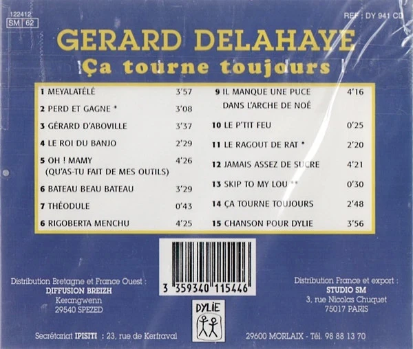 CD Gérard Delahaye "Ca Tourne Toujours" – photo 2
